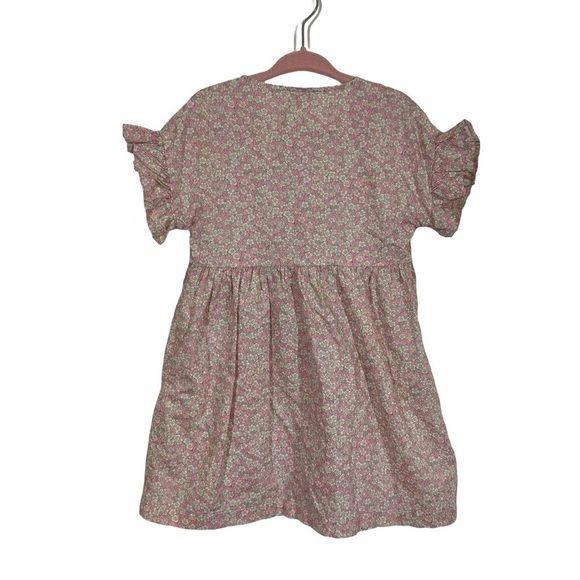 Olivier London Amber Ruffle Button Front Liberty of London Ditsy Floral Dress - Picture 5 of 5